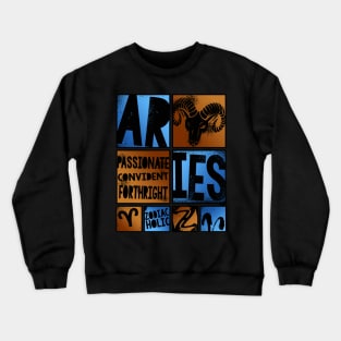 Zodiac ARIES Graffiti Box Series Crewneck Sweatshirt